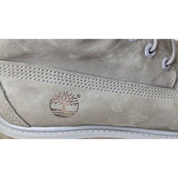 Timberland Women's Primaloft 200 Gram Boots-Size (6.5) Grey Suede Leather #A12R5 - Picture 4 of 12